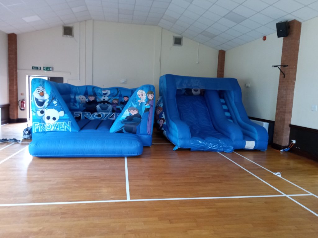 Multiple inflatable hire photo